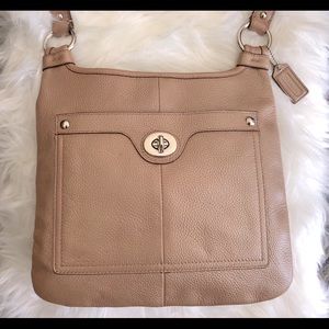 Coach Pebble leather crossbody bag
